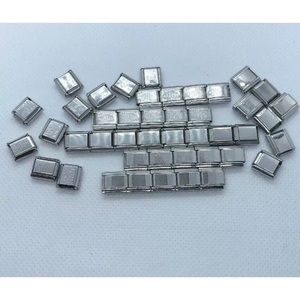 Jewelry Lot 44 Plain Italian Bracelet Charm Links